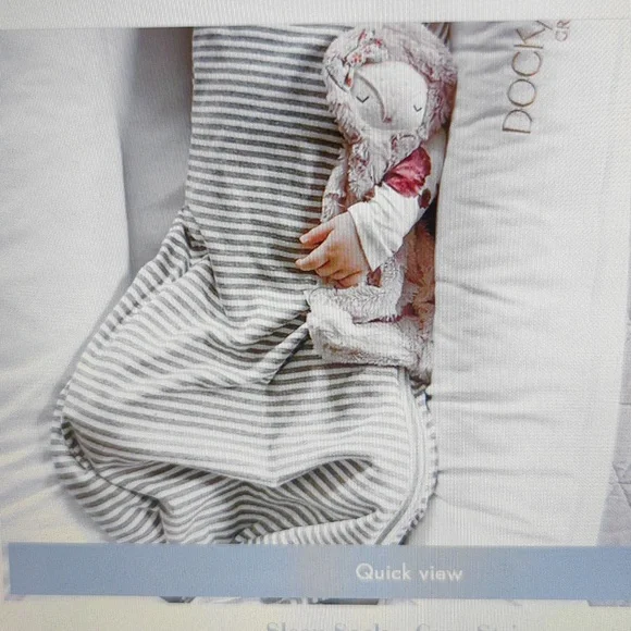 Margaux & May Soft Cotton Adjustable Baby Sleep Sack One Size Fits 3-18 Months - Picture 12 of 13